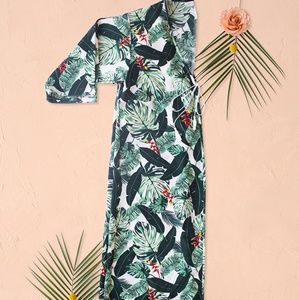 Rachel Zoe Collection Palm Print Duster